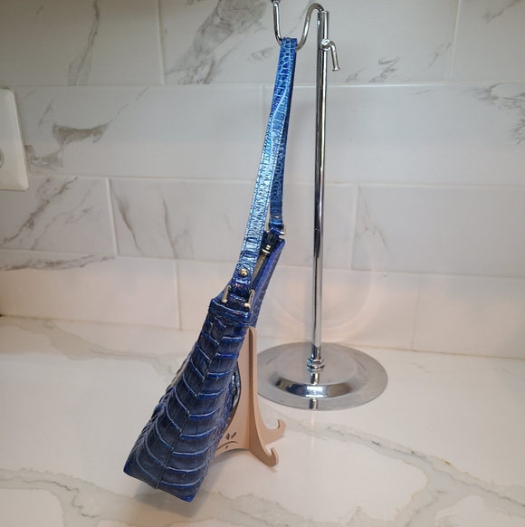 Brahmin Electric Blue Lorelei Restored With Art By A Brahmin Lover - Picture 3 of 11